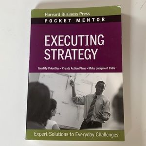 Harvard Business Press Executing Strategy book